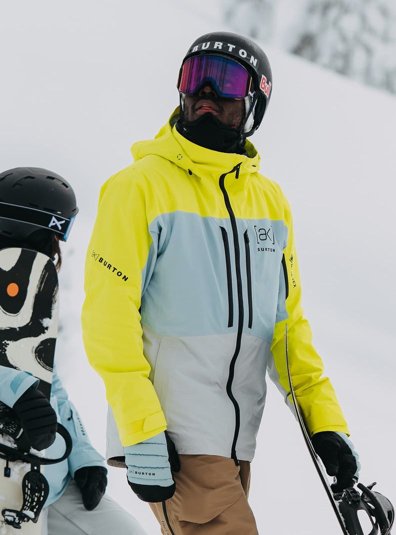 Burton [ak] Swash GORE‑TEX 2L Snowboardjacke Herren Hellgrün Blau Grau | 478-ZWLRQP