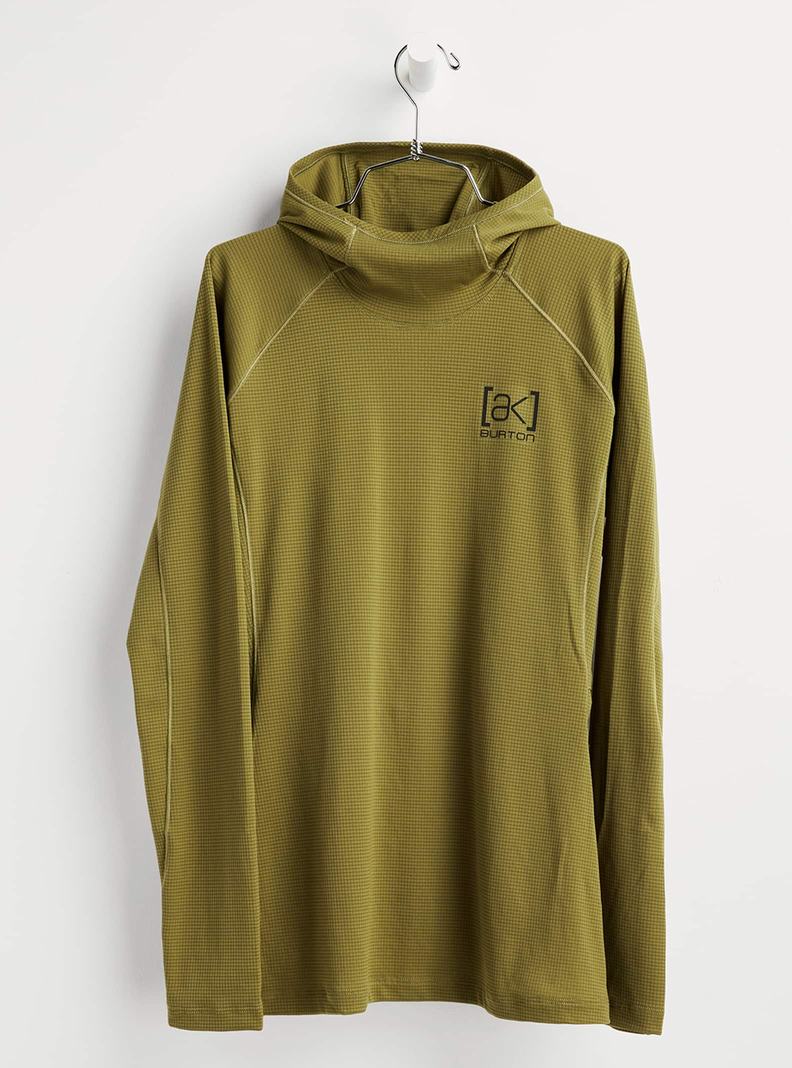 Burton [ak] System Hoodie Damen Olivgrün | 016-QJLYXH