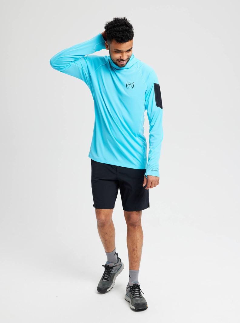 Burton [ak] System Hoodie Herren Blau | 463-XBJKHA