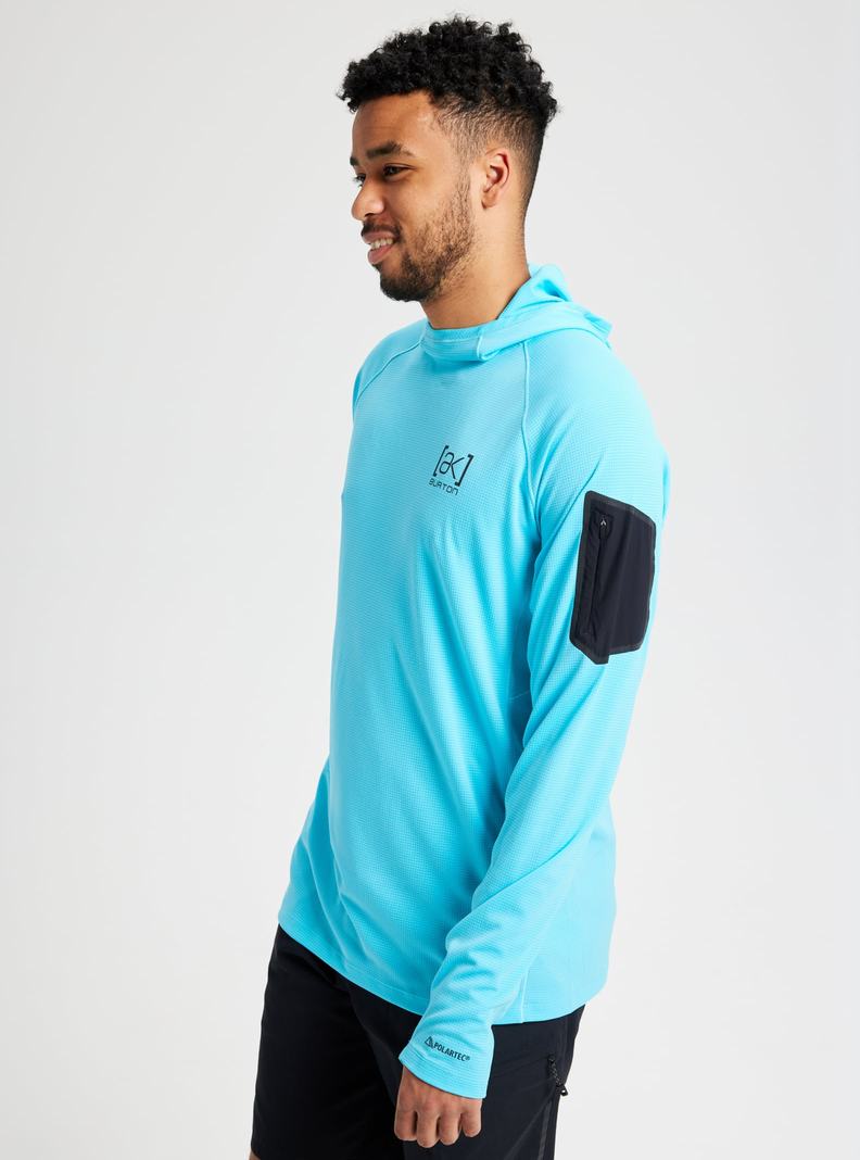 Burton [ak] System Hoodie Herren Blau | 463-XBJKHA