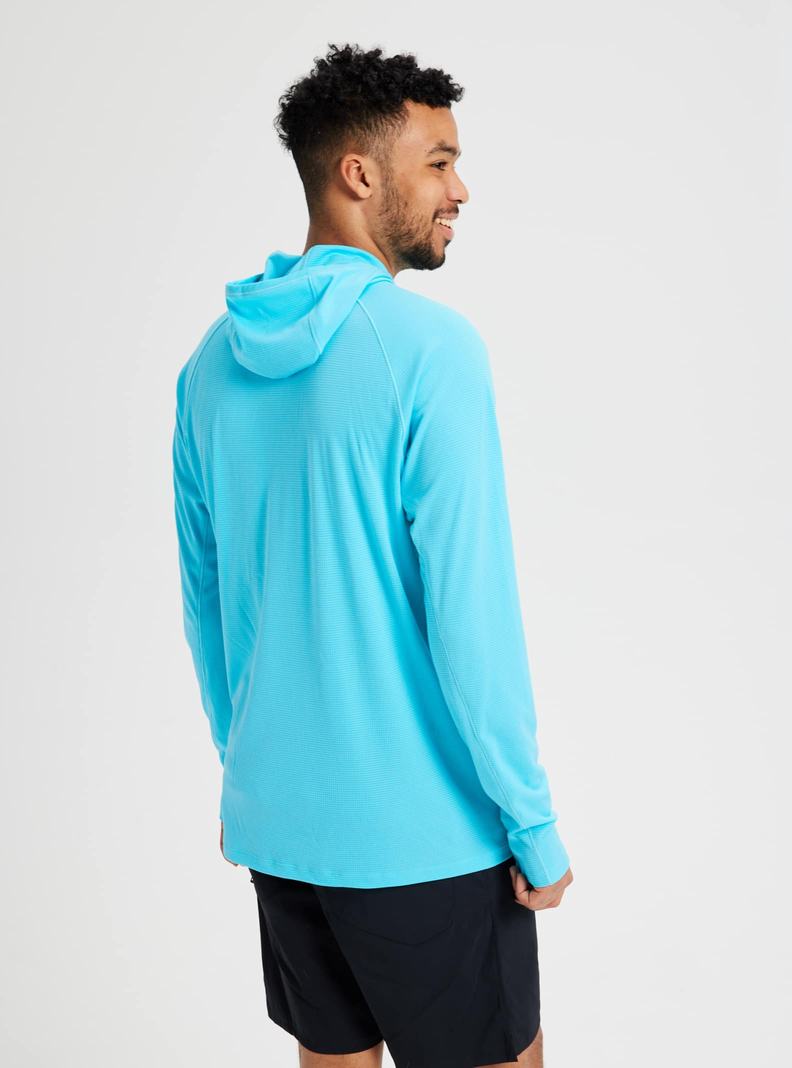 Burton [ak] System Hoodie Herren Blau | 463-XBJKHA