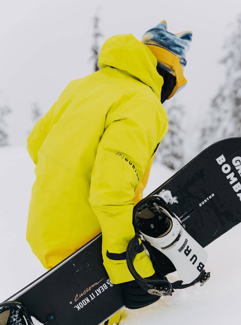 Burton [ak] Tusk GORE-TEX 3L PRO Snowboardjacke Herren Hellgrün | 769-ZGEPOV