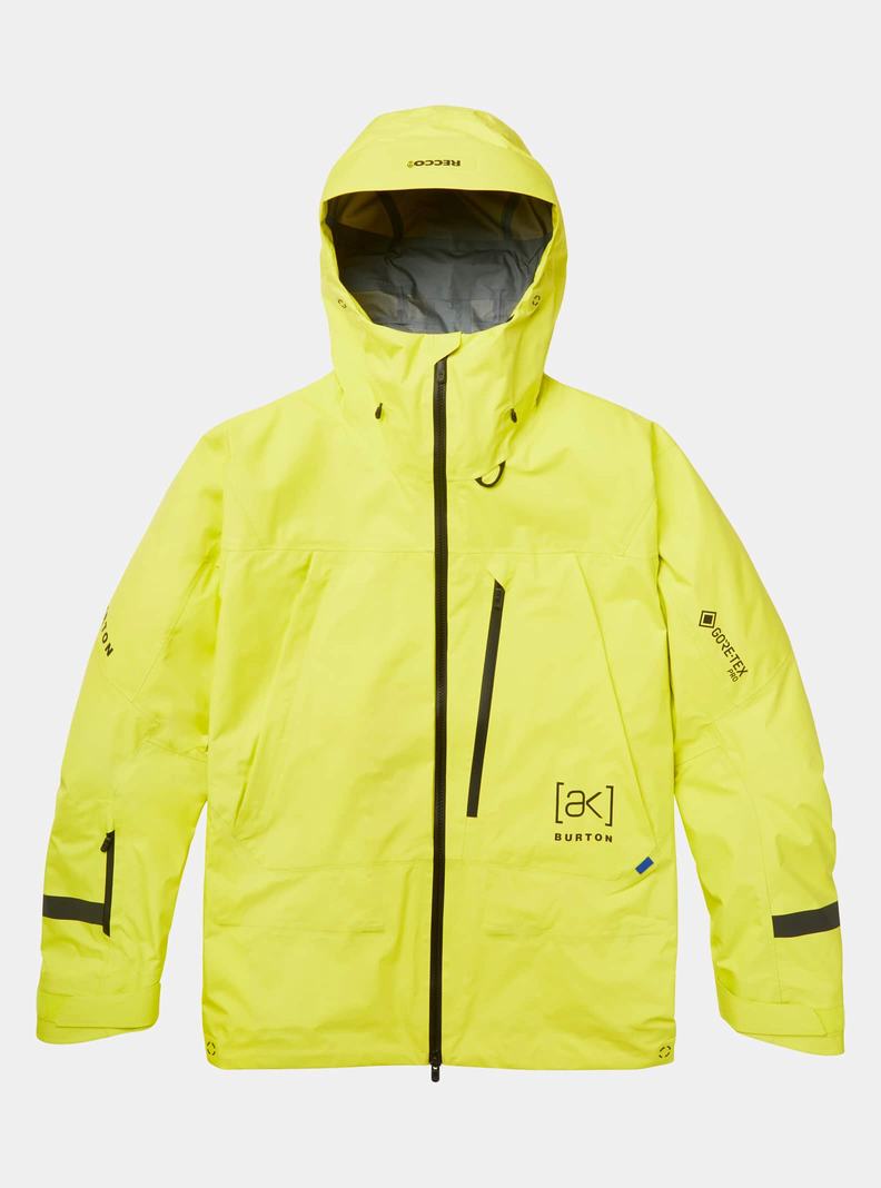 Burton [ak] Tusk GORE-TEX 3L PRO Snowboardjacke Herren Hellgrün | 769-ZGEPOV