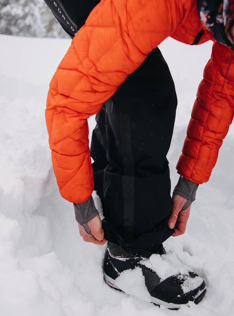 Burton [ak] Tusk GORE-TEX PRO 3L Hi-Top Latzhose Damen Orange | 876-NYKZBW