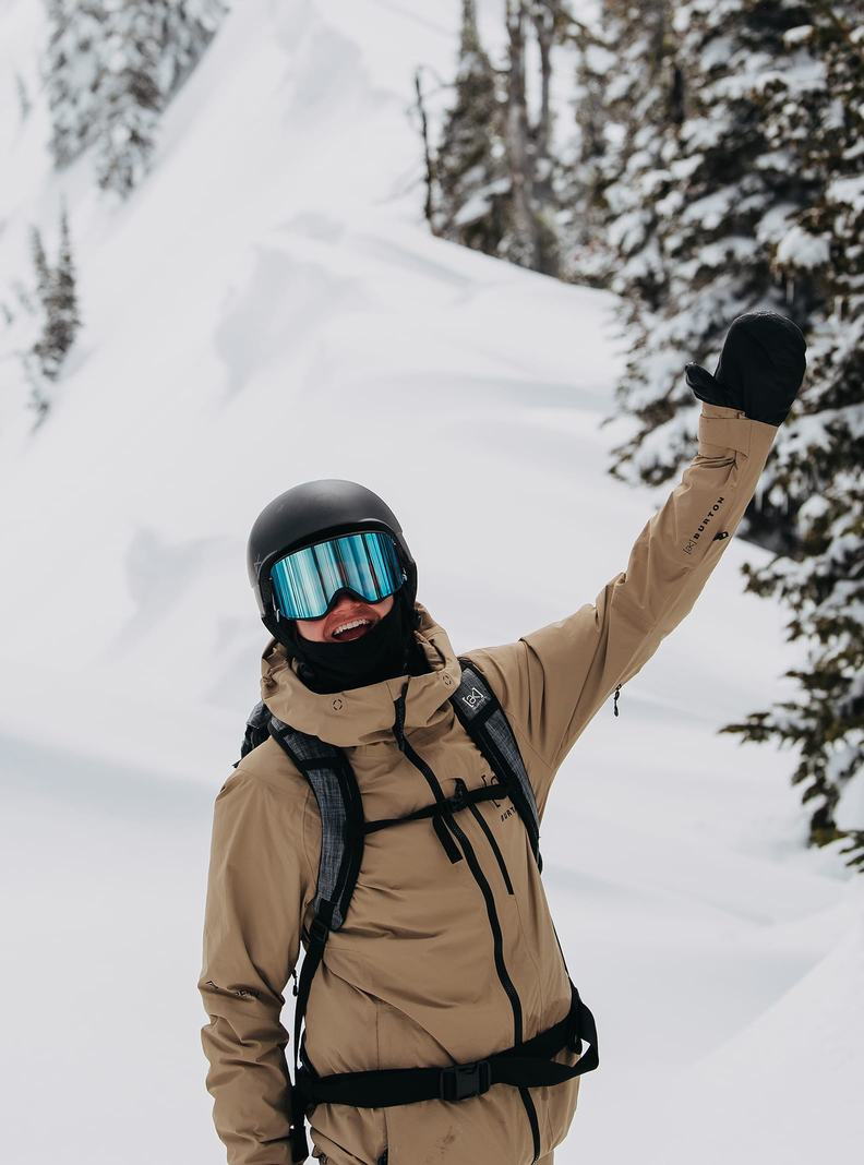 Burton [ak] Upshift GORE-TEX 2L Snowboardjacke Damen Khaki | 083-PHCNXB