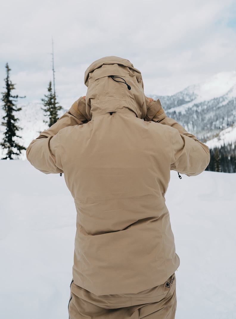 Burton [ak] Upshift GORE-TEX 2L Snowboardjacke Damen Khaki | 083-PHCNXB