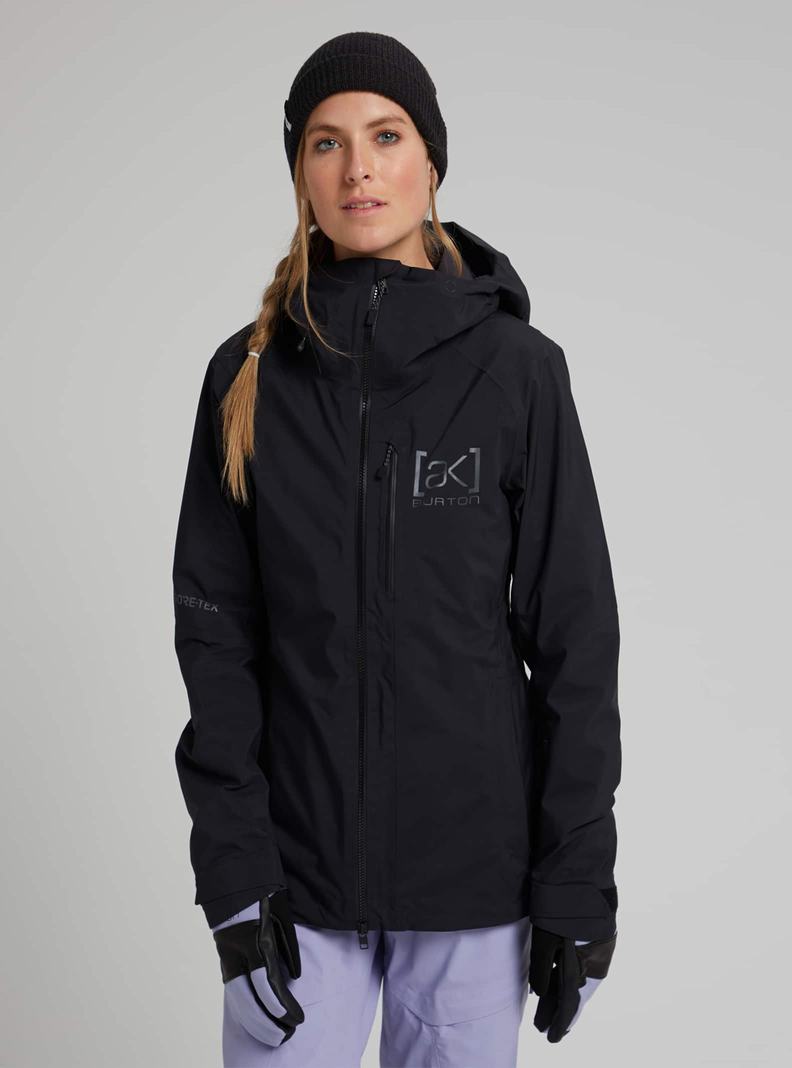 Burton [ak] Upshift GORE-TEX 2L Snowboardjacke Damen Schwarz | 608-IFGZLC