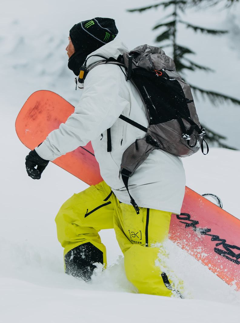 Burton [ak] Velocity GORE‑TEX 2L Anorak Snowboardjacke Herren Weiß | 567-FZANCH