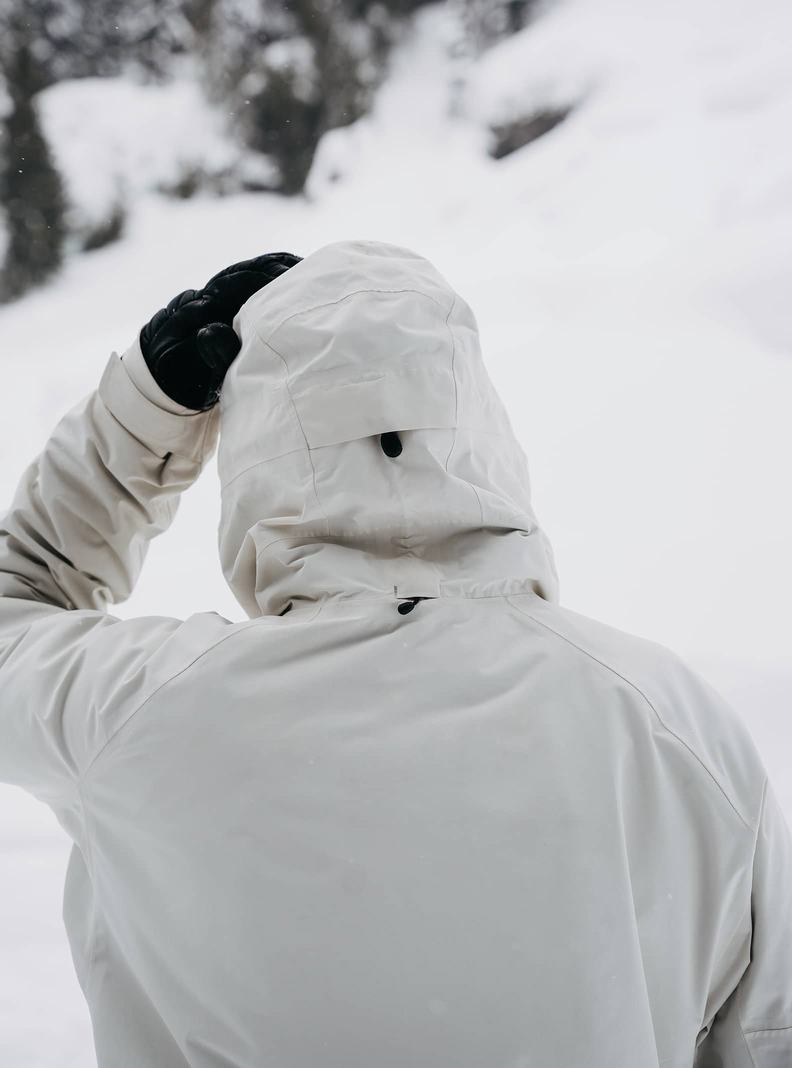 Burton [ak] Velocity GORE‑TEX 2L Anorak Snowboardjacke Herren Weiß | 567-FZANCH